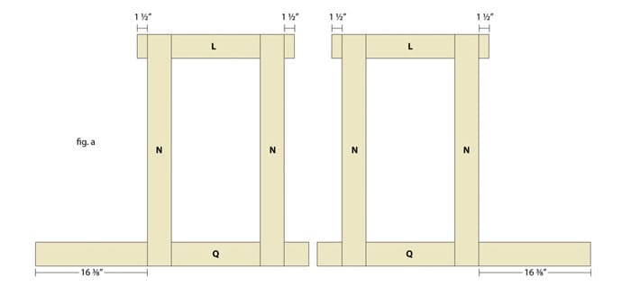 Table legs