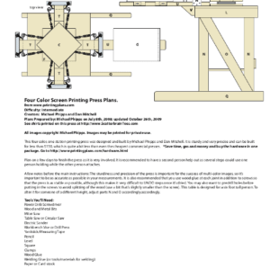 front page of plan PDF